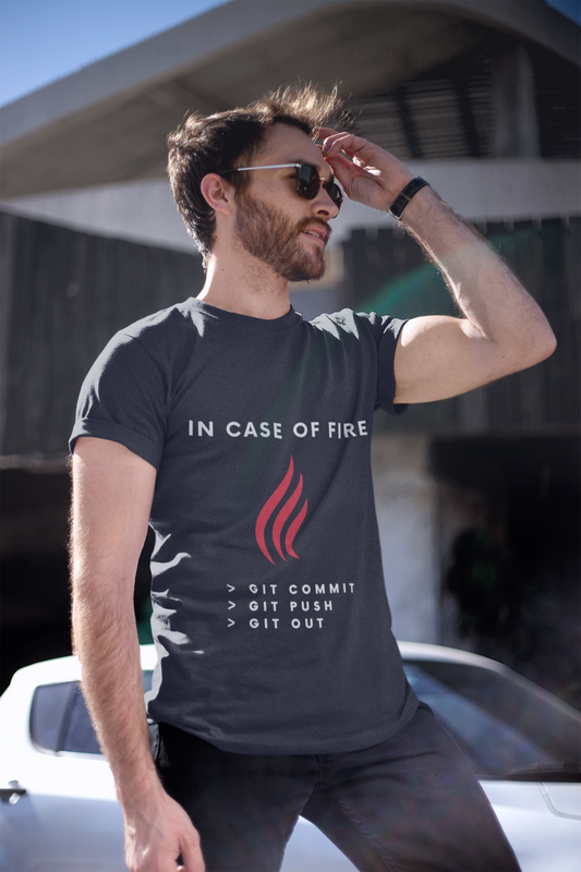 In Case of Fire Git Unisex T-Shirt