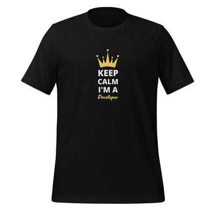 Keep Calm I'm A Developer Unisex T-Shirt