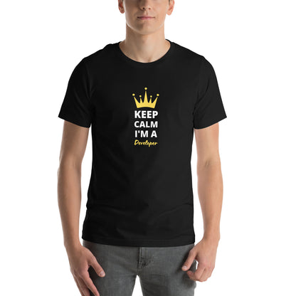 Keep Calm I'm A Developer Unisex T-Shirt