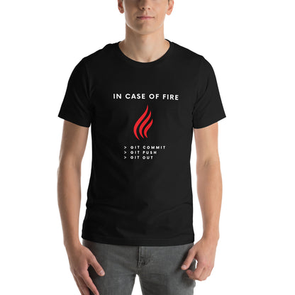 In Case of Fire Git Unisex T-Shirt