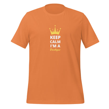 Keep Calm I'm A Developer Unisex T-Shirt