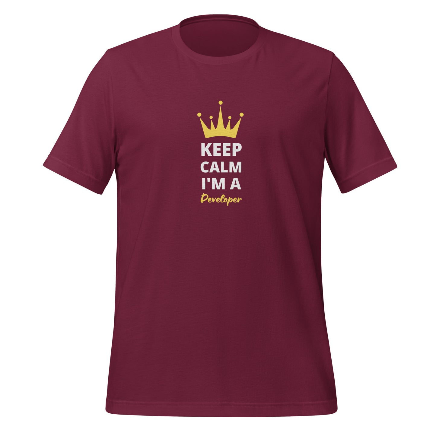 Keep Calm I'm A Developer Unisex T-Shirt