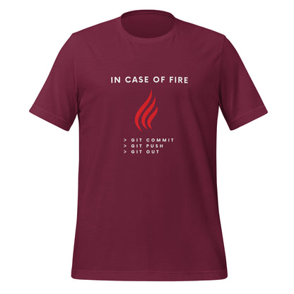 In Case of Fire Git Unisex T-Shirt