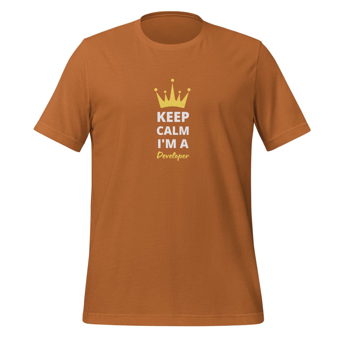 Keep Calm I'm A Developer Unisex T-Shirt